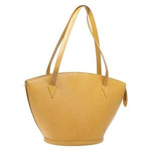 LOUIS VUITTON Epi Saint Jacques Shopping Shoulder Bag Yellow M52269